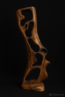 Drevená dizajnová lampa - 2