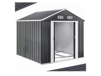 Záhradný domček - 312x257x178 cm - antracit - 2