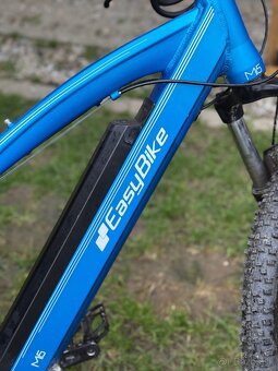 Elektrobicykel EASYBIKE MI5, modro-biely, - 2