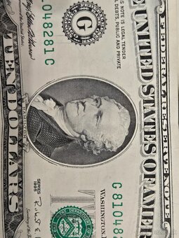 Predám staré dolárove bankovky - 2