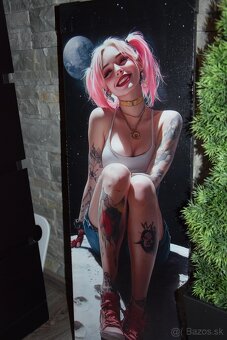 Novy obraz Anime dievca 30x90 cm - 2