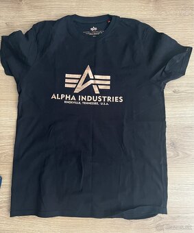 Pánske tričká Alpha Industries, CK, Reebok, ellese - 2