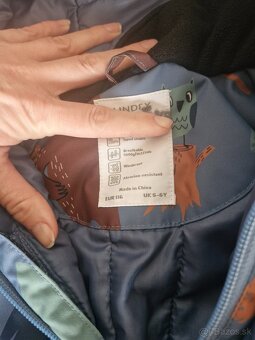 Zimný overal Lindex veľ.116 - 2