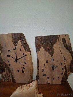 Predám nástenné hodiny z dreva - 2