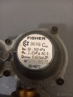 Domový regulátor plynový Fisher,kotol,prothermm - 2