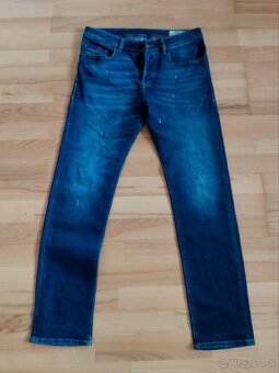 Diesel tmavomodré reg slim fit - 2