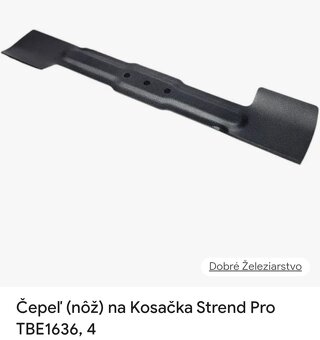 Kosačka elektrická nová - 2