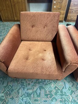 2x retro kresla - 2