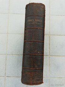 Biblia r.1885 v anglickom jazyku - 2
