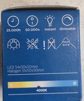 Bodovky Philips 4000K 6.2W CRI 90 - 2