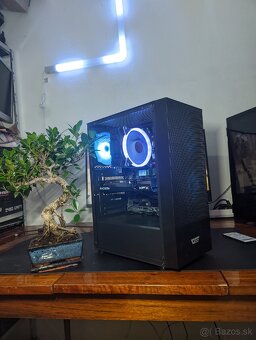 Herný PC- RYZEN 5 3600,RX 6600, 16GB RAM,500GB NVme - 2