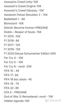 PS4 hry na Playstation 4 - 2