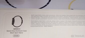 Apple watch 5 44mm Čisto nove ani raz nepouzite - 2