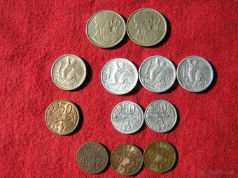 ČESKOSLOVENSKÉ MINCE :1946-1954 - 2