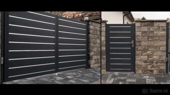 Brány, bránky, výplne a pohony – výroba + montáž - 2