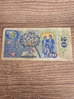 20 korún československých 1988 - 2