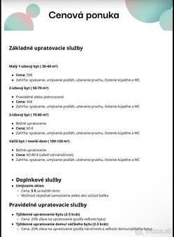 Upratovacia služba Bratislava a okolie - 2