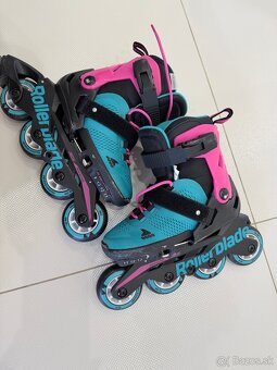 Detské kolieskové korčule Rollerblade Microblade G - 2