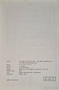 Predam Skriptá Matematika - 2