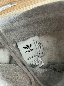 Adidas origináls sivé tepláky 3stripes - 2