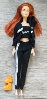 Nové bábiky Barbie Mattel v športovom oblečení - 2