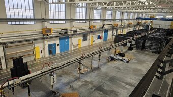 Prenájom výrobnej haly s mostovým žeriavom na 8 a 5 ton v Ni - 2