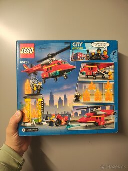LEGO City 60281 Hasičský záchranný vrtuľník - - 2