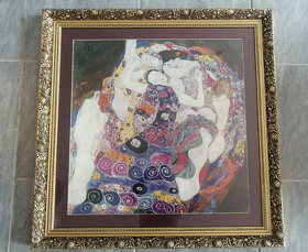 Obraz Klimt 79,5 x 79,5 cm, pozlátený rám - 2