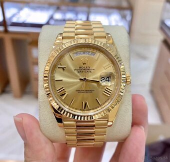 Hodinky Day Date - Gold - 2