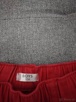 Sytocervene nohavice 104 - 2