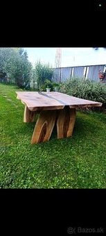 Konferenčný stolík s epoxidom - 2