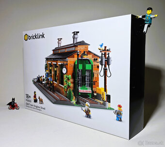 910033 LEGO Old Train Engine Shed - BDP 1 - 2