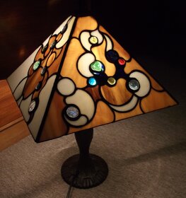vitrážová lampa MISS SIXTY - 2