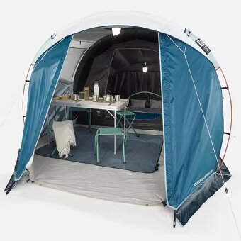 Rodinný prútový stan Arpenaz 4.1 F&B pre 4 osoby s 1 spálňou - 2