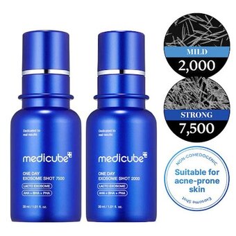 MEDICUBE - One Day Exosome Shot Pore Ampoule 7500 - 2