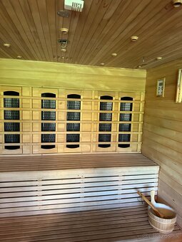 Sauna fínska a infra + ležadlá 2ks - 2