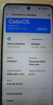 Oppo A79 5G 4GB/128GB zeleny - 2