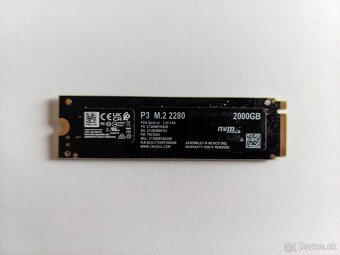 Crucial P3 2TB, M.2 2280, NVMe - 2