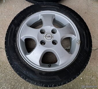 Letná sada OPEL 4×100 R14 + pneu 165/65 R14 - 2