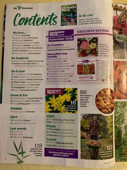 Časopis BBC Gardeners' World nov-dec/2023 - 2