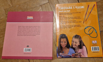 Predam knihy o dievčenskych účesoch - 2ks - 2