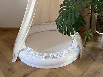 Detské hniezdo okrúhle 110cm Cotton & Sweets - 2