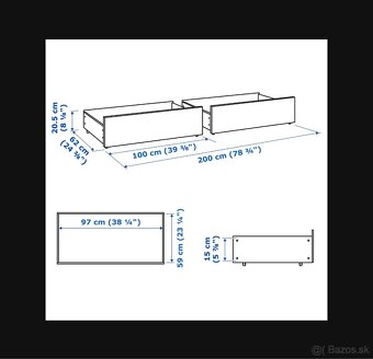 Zásuvka pod posteľ - 2