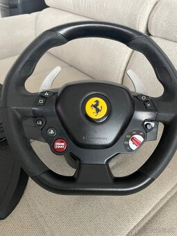 Herný volant Thrusťaster Ferrari +pedále - 2