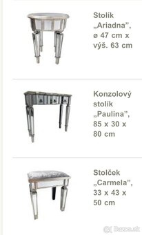 Zrkadlový nábytok - 2