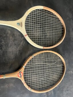 Retro bedmintonove rakety - 2
