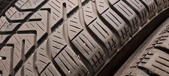 Predám 4ks jazdené zimné 205/55r16-91H Pirelli - 2