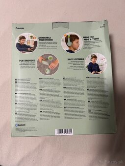 Nové zabalené nepoužívané detské slúchadlá - 2
