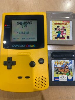 Nintendo Gameboy Color + 3 x hry - 2