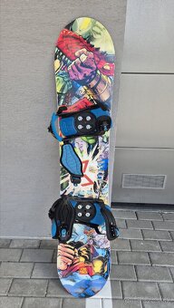 Snowboard Beany 135cm + viazanie Gravity 22/23M - 2
